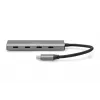 DIGITUS Hub USB-C 4 porte, 4x USB-C 3.1 Gen1, 5 Gbit/s