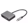 DIGITUS adattatore grafico USB Type-C 4K 2-in-1 DisplayPort + VGA
