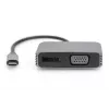 DIGITUS adattatore grafico USB Type-C 4K 2-in-1 DisplayPort + VGA