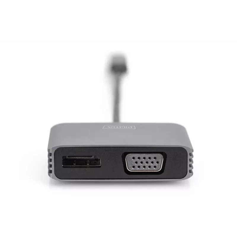 DIGITUS adattatore grafico USB Type-C 4K 2-in-1 DisplayPort + VGA