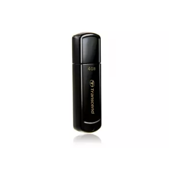 TRANSCEND Jetflash 350 - 4GB chiavetta USB - USB 2.0 - nero