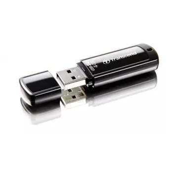 TRANSCEND Jetflash 350 - 4GB chiavetta USB - USB 2.0 - nero