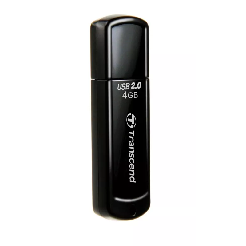 TRANSCEND Jetflash 350 - 4GB chiavetta USB - USB 2.0 - nero