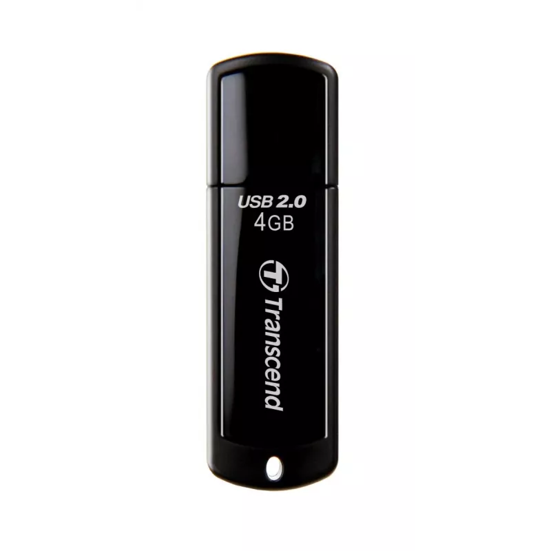 TRANSCEND Jetflash 350 - 4GB chiavetta USB - USB 2.0 - nero
