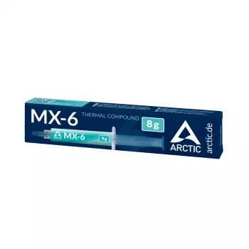 ARCTIC MX-6 ULTIMATE Performance Pasta termica, Pasta termica, Grigio, 8 g, 1 pz., 27 mm, 121 mm