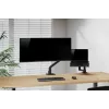 Neomounts DS20-425BL1 Supporto per laptop con braccio monitor 11,6-17,3 inch – salvaspazio