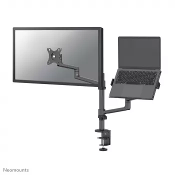 Neomounts DS20-425BL2 Braccio monitor con supporto per laptop 17-27