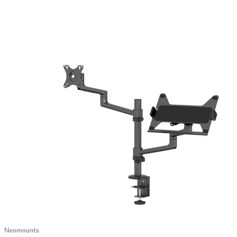 Neomounts DS20-425BL2 Braccio monitor con supporto per laptop 17-27