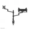 Neomounts DS20-425BL2 Braccio monitor con supporto per laptop 17-27