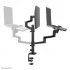 Neomounts DS20-425BL2 Braccio monitor con supporto per laptop 17-27