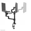 Neomounts DS20-425BL2 Braccio monitor con supporto per laptop 17-27