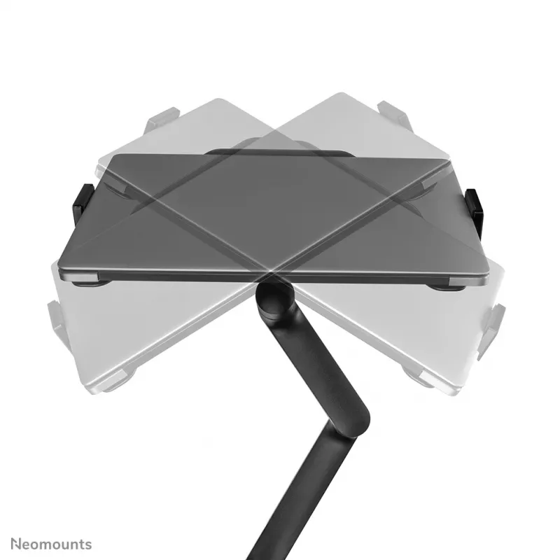 Neomounts DS20-425BL2 Braccio monitor con supporto per laptop 17-27