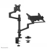 Neomounts DS20-425BL2 Braccio monitor con supporto per laptop 17-27