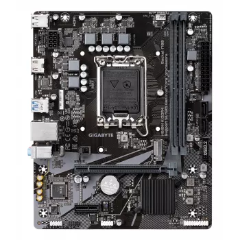 Scheda madre GIGABYTE H610M K DDR4 - supporta CPU Intel Core 14ª gen., design di alimentazione ibrido 3+1+1 fasi, fino a 3200 MHz DDR4, 1x PCIe 3.0 M.2, GbE LAN, USB 3.2 Gen 1