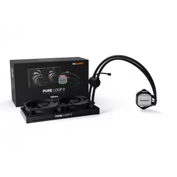 be quiet Pure Loop 2 | 280mm dissipatore liquido All-in-One per processore 14 cm nero 1 pezzo