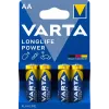 VARTA batteria Longlife Power Mignon AA LR06 1x4