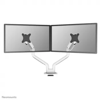 Neomounts DS70S-950WH2 braccio per monitor 17-35 inch - molla a gas - Topfix - stop a 180°