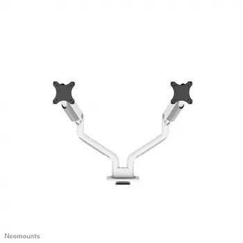 Neomounts DS70S-950WH2 braccio per monitor 17-35 inch - molla a gas - Topfix - stop a 180°