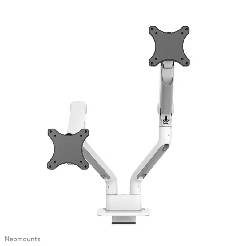 Neomounts DS70S-950WH2 braccio per monitor 17-35 inch - molla a gas - Topfix - stop a 180°