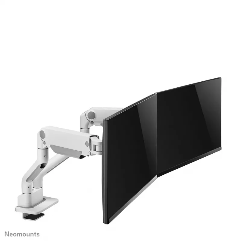 Neomounts DS70S-950WH2 braccio per monitor 17-35 inch - molla a gas - Topfix - stop a 180°