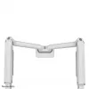 Neomounts DS70S-950WH2 braccio per monitor 17-35 inch - molla a gas - Topfix - stop a 180°