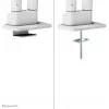 Neomounts DS70S-950WH2 braccio per monitor 17-35 inch - molla a gas - Topfix - stop a 180°