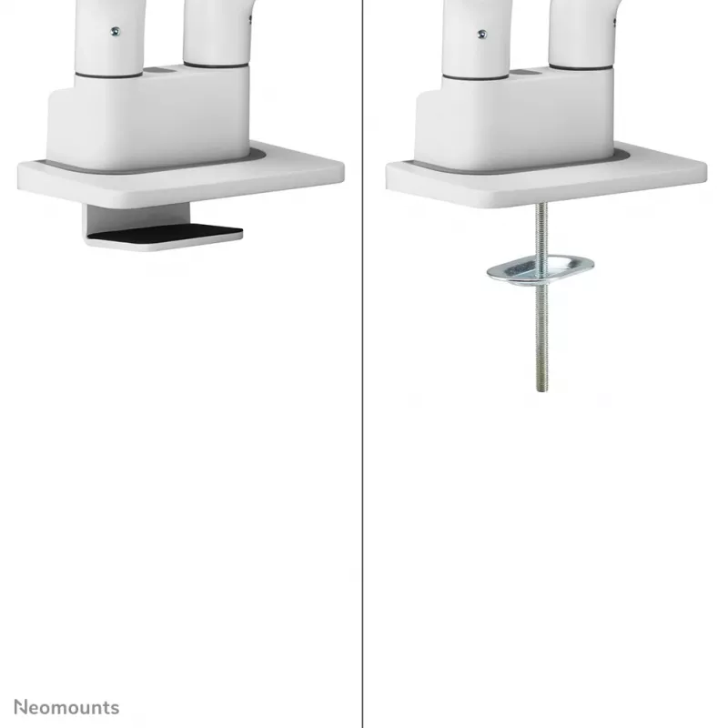 Neomounts DS70S-950WH2 braccio per monitor 17-35 inch - molla a gas - Topfix - stop a 180°