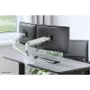 Neomounts DS70S-950WH2 braccio per monitor 17-35 inch - molla a gas - Topfix - stop a 180°