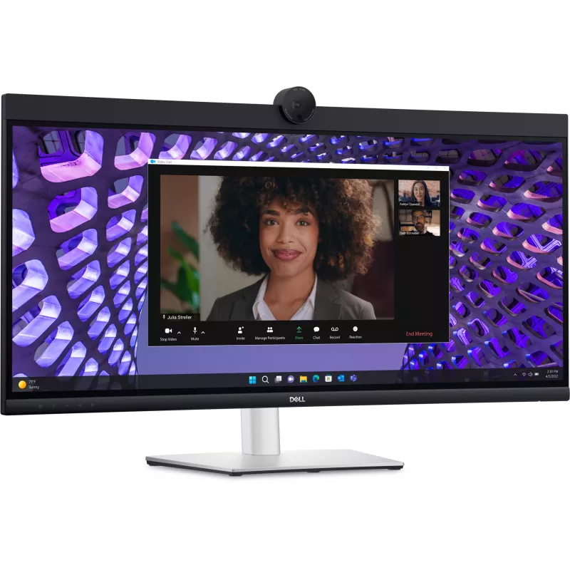 DELL P Series P3424WEB monitor per computer 86,7 cm (34,1 inch) 3440 x 1440 pixel 4K Ultra HD LCD nero