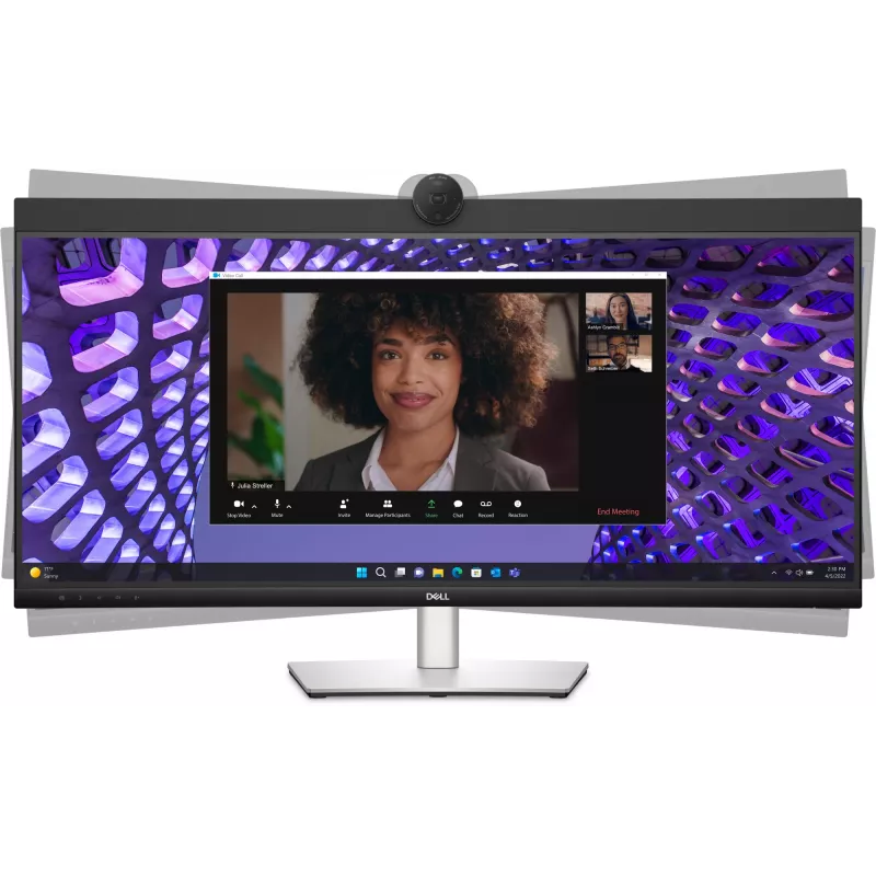 DELL P Series P3424WEB monitor per computer 86,7 cm (34,1 inch) 3440 x 1440 pixel 4K Ultra HD LCD nero