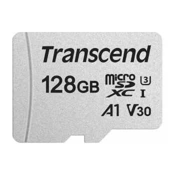 Scheda Micro-SDXC TRANSCEND 300S 128GB UHS-I U3 senza adattatore