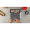 LOGITECH Combo Touch per iPad (10ª gen) - Oxford grigio - Qwertz tedesco