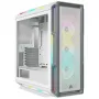 Case PC Mid-Tower ATX CORSAIR - iCUE 5000T - RGB vetro temperato - bianco