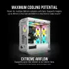 Case PC Mid-Tower ATX CORSAIR - iCUE 5000T - RGB vetro temperato - bianco