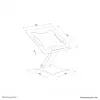 Neomounts DS20-740BL1 Supporto per laptop 11-15