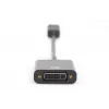 DIGITUS ASSMANN Cavo adattatore DisplayPort, DP - DVI (24+5) M/F, 15cm con blocco, compatibile DP 1.2, CE nero