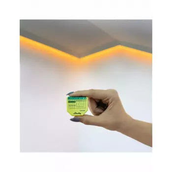 Shelly Plus RGBW PM luce smart wireless verde giallo