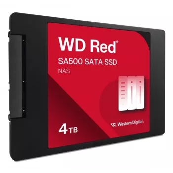 WESTERN DIGITAL SSD - WD Red SA500 - 4TB - SATA 6Gb/s - 2,5