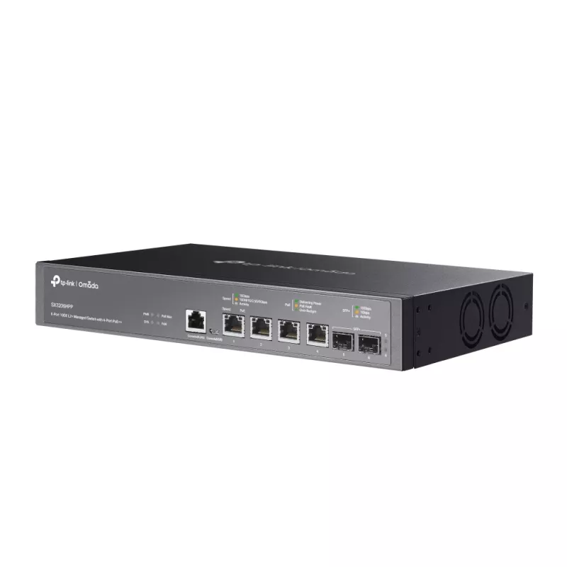 Switch managed TP-Link JetStream TL-SX3206HPP 6 porte 10GE L2+ 4 porte PoE++