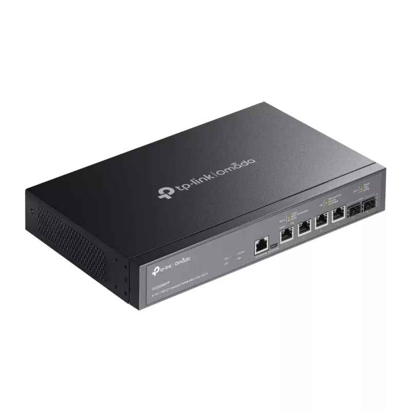 Switch managed TP-Link JetStream TL-SX3206HPP 6 porte 10GE L2+ 4 porte PoE++