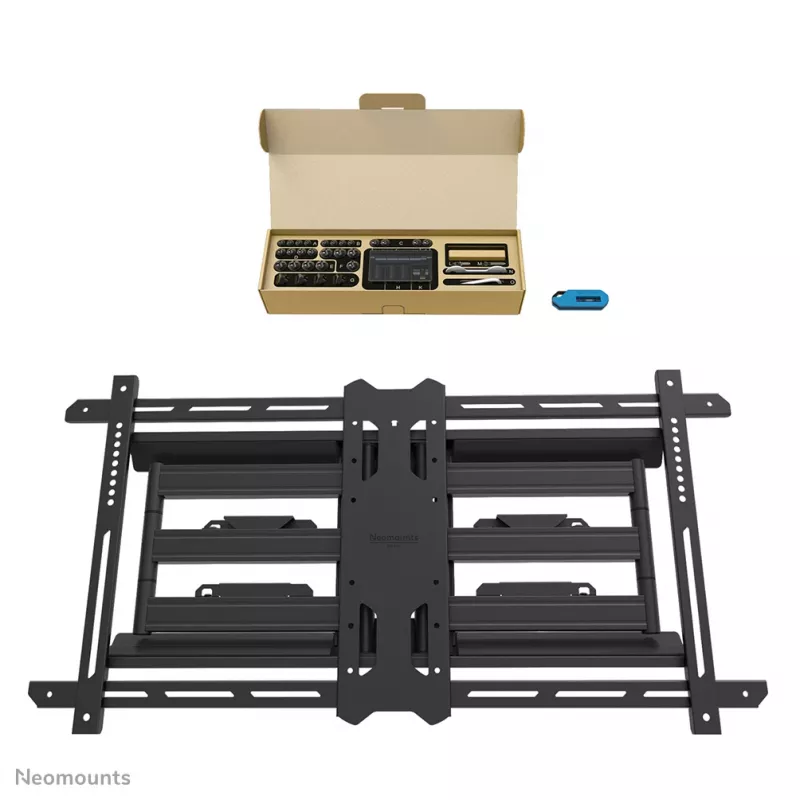Supporto TV da parete Neomounts WL40S-850BL18 43-86 pollici - completamente orientabile - installazione rapida