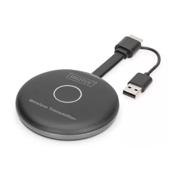 Sistema di collaborazione wireless Digitus Click & Present Pro desktop nero grigio 3840x2160