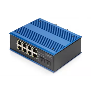 Switch unmanaged DIGITUS DN-651150 8 porte Gigabit Ethernet 2 moduli SFP