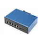 DIGITUS Switch Gigabit Ethernet L2 managed industriale 4+2 porte 4xGE RJ45 + 2 porte SFP