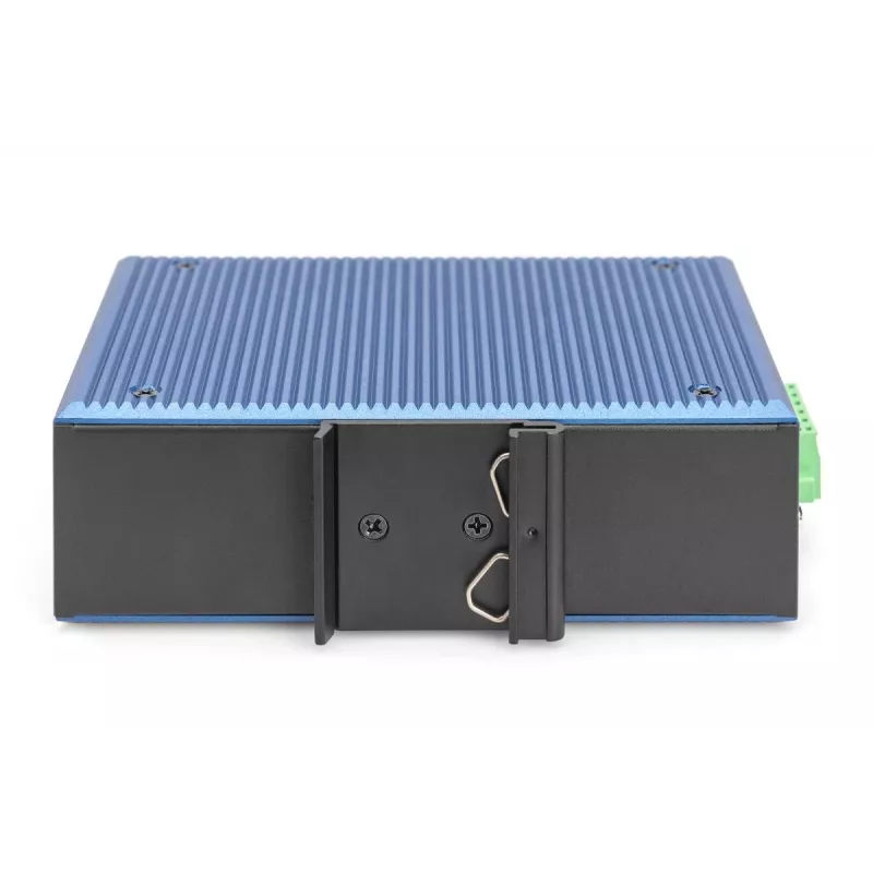 DIGITUS Switch Gigabit Ethernet L2 managed industriale 4+2 porte 4xGE RJ45 + 2 porte SFP