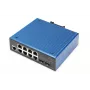 DIGITUS Switch Gigabit Ethernet L2 managed industriale 8+2 porte 8x GE RJ45 + 2 porte SFP