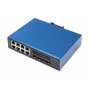 Switch industriale Digitus DN-651161 L3 gestito Gigabit PoE, 8+4 porte uplink 10G