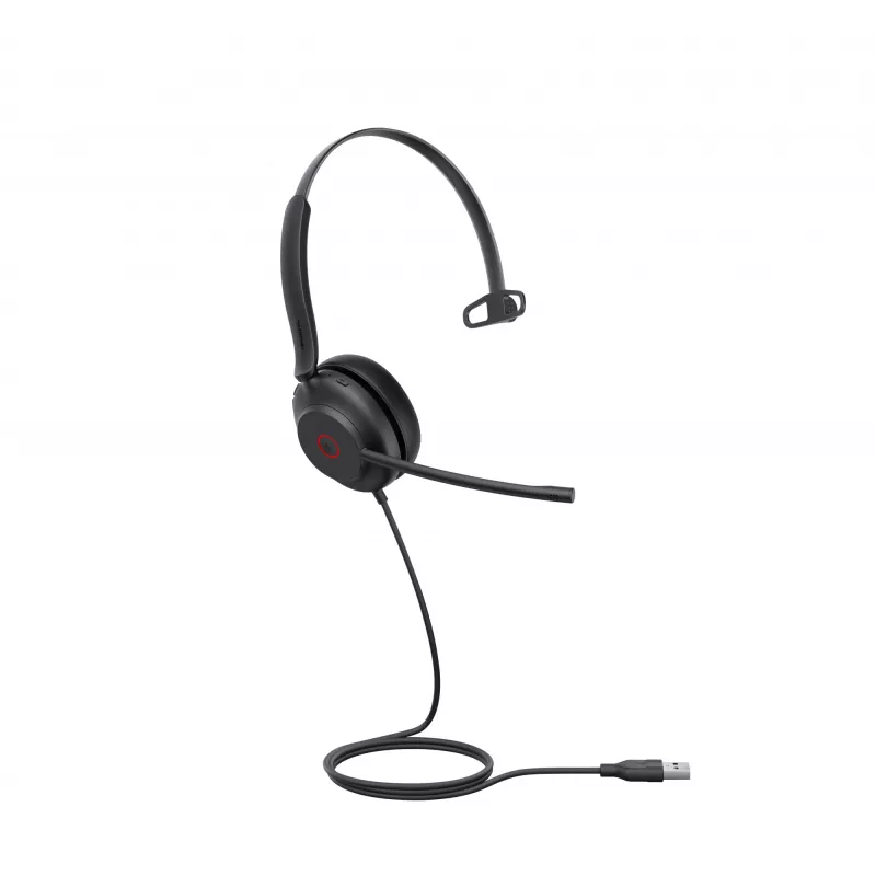 Cuffia Yealink UH35 Mono UC USB-A con filo ufficio call center 20-20000 Hz