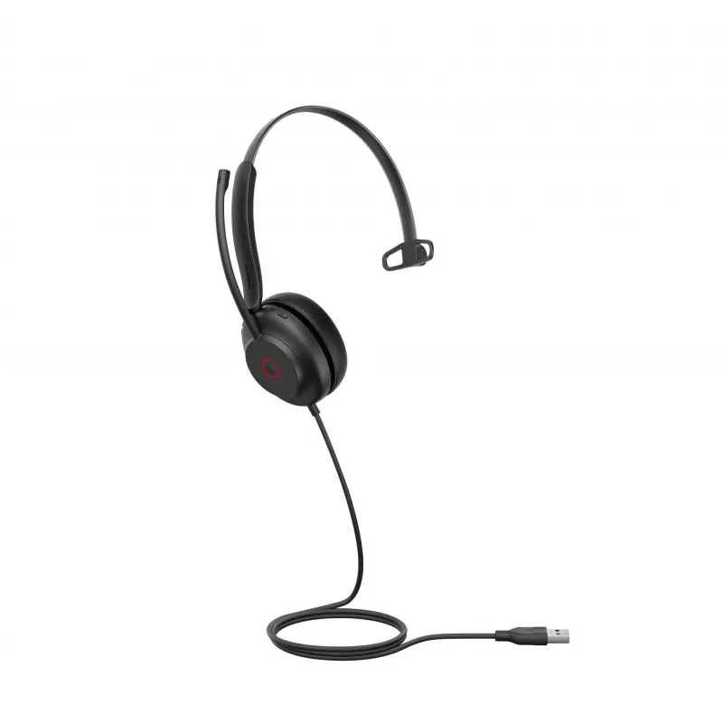 Cuffia Yealink UH35 Mono UC USB-A con filo ufficio call center 20-20000 Hz