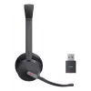 Cuffia Yealink WH64 Hybrid Dual UC wireless archetto ufficio/call center Micro-USB Bluetooth Nero